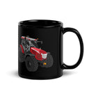 The Tractor Mugs Store McCormick X6 Vt Drive | Black Glossy Mug Quality Farmers Merch