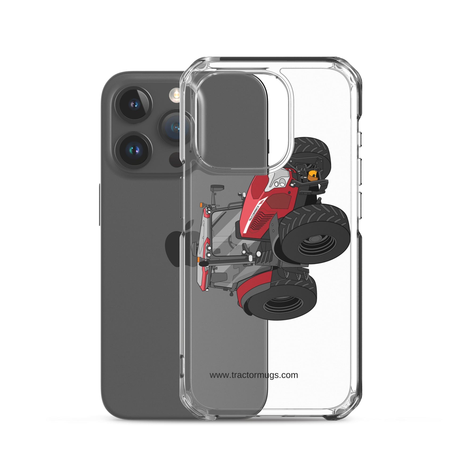 The Tractor Mugs Store McCormick X6 Vt Drive | Clear Case for iPhone® Quality Farmers Merch