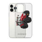 The Tractor Mugs Store McCormick X6 Vt Drive | Clear Case for iPhone® Quality Farmers Merch
