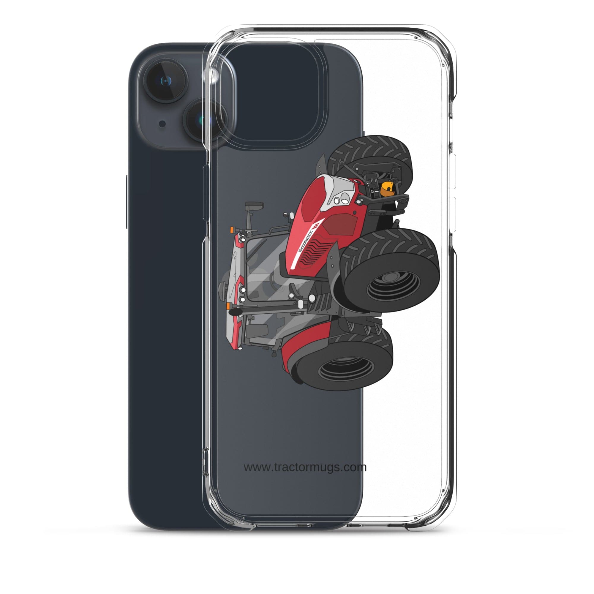 The Tractor Mugs Store McCormick X6 Vt Drive | Clear Case for iPhone® Quality Farmers Merch