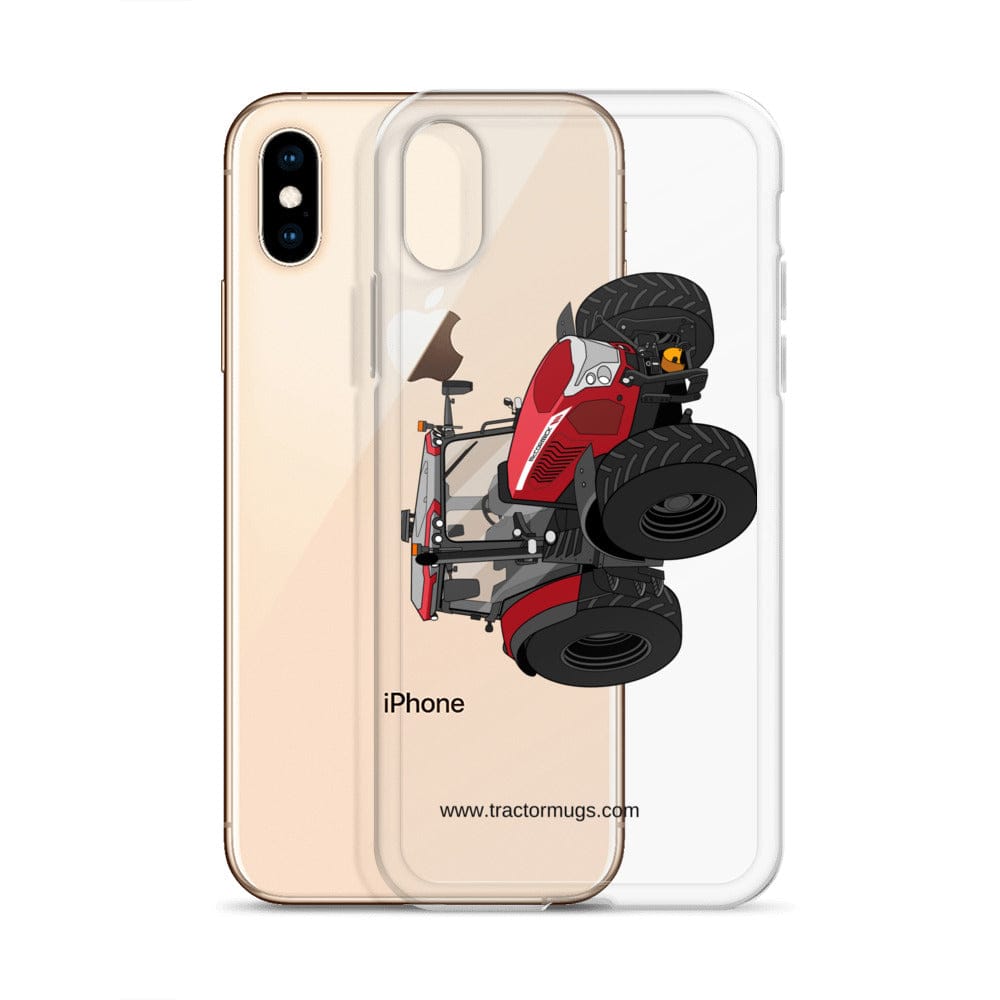 The Tractor Mugs Store McCormick X6 Vt Drive | Clear Case for iPhone® Quality Farmers Merch