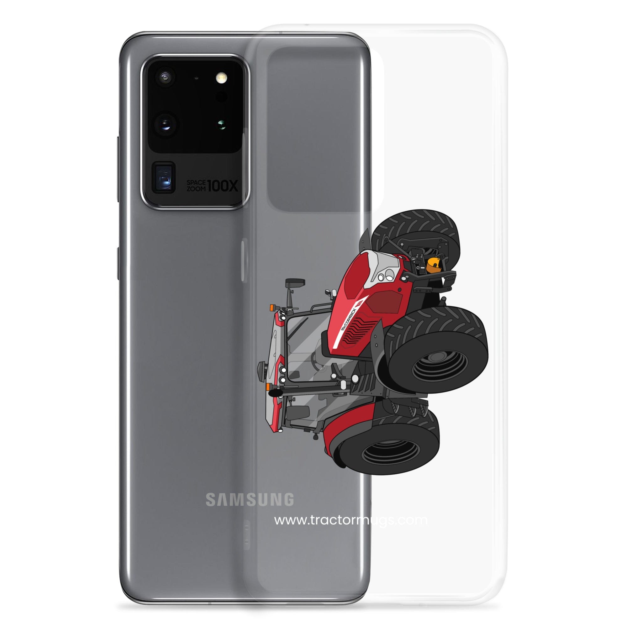 The Tractor Mugs Store McCormick X6 Vt Drive | Clear Case for Samsung® Quality Farmers Merch