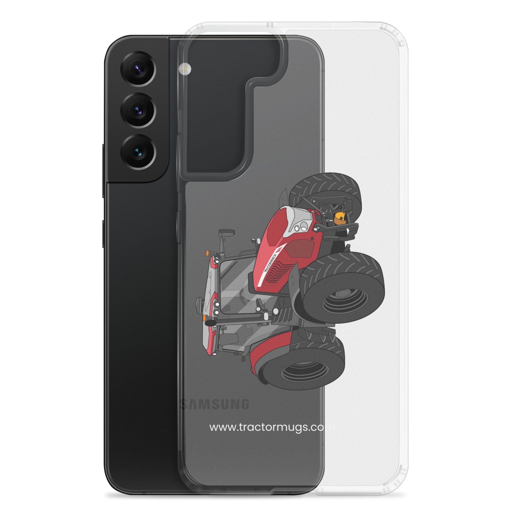The Tractor Mugs Store McCormick X6 Vt Drive | Clear Case for Samsung® Quality Farmers Merch