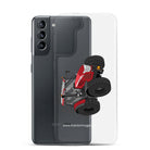 The Tractor Mugs Store McCormick X6 Vt Drive | Clear Case for Samsung® Quality Farmers Merch