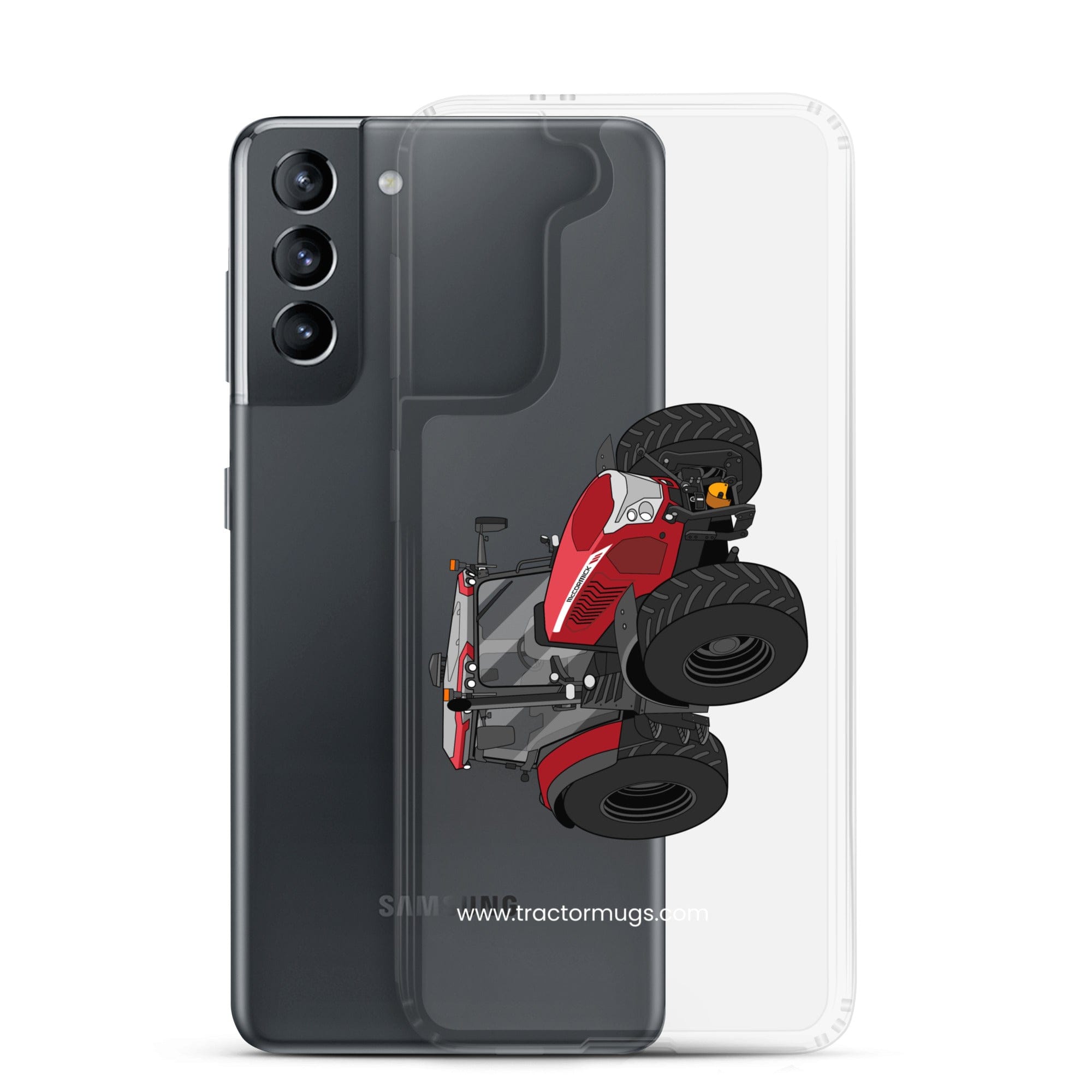 The Tractor Mugs Store McCormick X6 Vt Drive | Clear Case for Samsung® Quality Farmers Merch