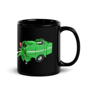 The Tractor Mugs Store McHale Fusion 2 Big Baler | Black Glossy Mug Quality Farmers Merch