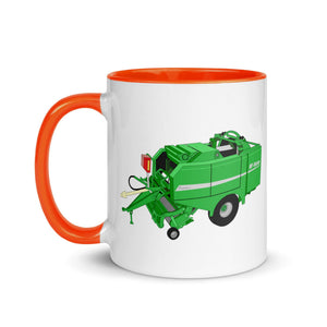 The Tractor Mugs Store McHale Fusion 2 Big Baler | Mug with Color Inside Quality Farmers Merch