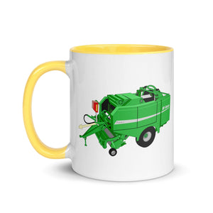 The Tractor Mugs Store McHale Fusion 2 Big Baler | Mug with Color Inside Quality Farmers Merch