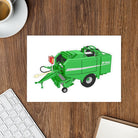 The Tractor Mugs Store McHale Fusion 2 Big Baler | Sticker sheet Quality Farmers Merch