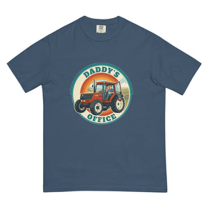 The Tractor Mugs Store Midnight FIATAGRI F130 DADDY'S OFFICE Retro | Unisex Premium T-shirt Quality Farmers Merch