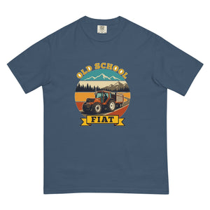 The Tractor Mugs Store Midnight / S FIATAGRI F130 OLD SCHOOL FIAT Outdoor | Unisex Premium T-shirt Quality Farmers Merch