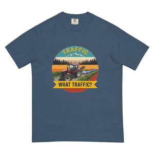 The Tractor Mugs Store Midnight / S FIATAGRI F140 TRAFFIC WHAT TRAFFIC? Outdoor | Unisex Premium T-shirt Quality Farmers Merch