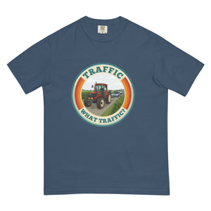 The Tractor Mugs Store Midnight / S FIATAGRI F140 TRAFFIC WHAT TRAFFIC? Retro | Unisex Premium T-shirt Quality Farmers Merch