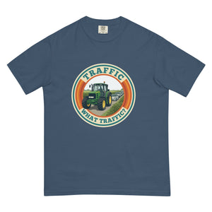 The Tractor Mugs Store Midnight / S John Deere 6930 TRAFFIC WHAT TRAFFIC? Retro | Unisex Premium T-shirt Quality Farmers Merch