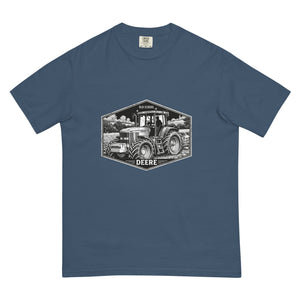 The Tractor Mugs Store Midnight / S John Deere 7810 OLD SCHOOL DEERE Moose | Unisex Premium T-shirt Quality Farmers Merch