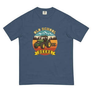 The Tractor Mugs Store Midnight / S John Deere 7810 OLD SCHOOL DEERE Outdoor | Unisex Premium T-shirt Quality Farmers Merch