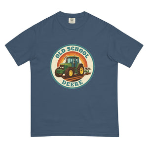 The Tractor Mugs Store Midnight / S John Deere 7810 OLD SCHOOL DEERE Retro | Unisex Premium T-shirt Quality Farmers Merch