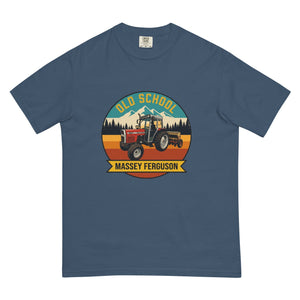The Tractor Mugs Store Midnight / S Massey Ferguson 390T OLD SCHOOL MASSEY FERGUSON Outdoor | Unisex Premium T-shirt Quality Farmers Merch