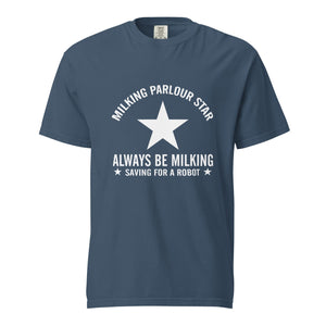 The Tractor Mugs Store Midnight / S Milking Parlor Star | Unisex Premium T-Shirt Quality Farmers Merch