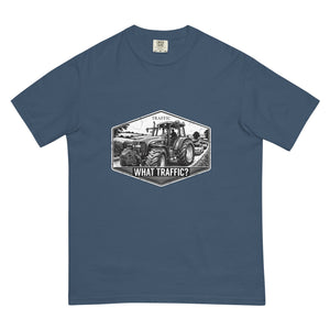 The Tractor Mugs Store Midnight / S New Holland TM 155 TRAFFIC WHAT TRAFFIC? Moose | Unisex Premium T-shirt Quality Farmers Merch