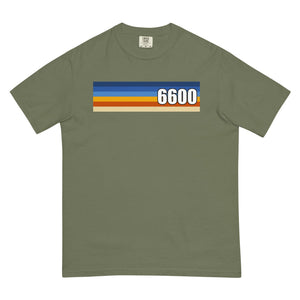 The Tractor Mugs Store Moss / S Retro Stripes 6600 | Unisex Premium T-shirt Quality Farmers Merch