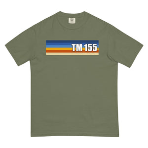 The Tractor Mugs Store Moss / S Retro Stripes TM 155 | Unisex Premium T-shirt Quality Farmers Merch