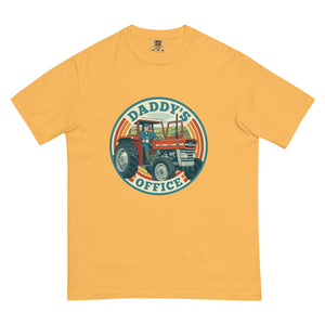 The Tractor Mugs Store Mustard Massey Ferguson 135 DADDY'S OFFICE Retro | Unisex Premium T-shirt Quality Farmers Merch