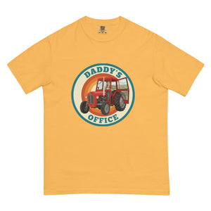 The Tractor Mugs Store Mustard Massey Ferguson 35X DADDY'S OFFICE Retro | Unisex Premium T-shirt Quality Farmers Merch