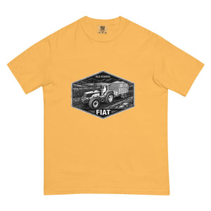 The Tractor Mugs Store Mustard / S FIATAGRI F140 OLD SCHOOL FIAT Moose | Unisex Premium T-shirt Quality Farmers Merch