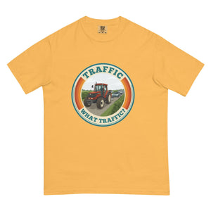 The Tractor Mugs Store Mustard / S FIATAGRI F140 TRAFFIC WHAT TRAFFIC? Retro | Unisex Premium T-shirt Quality Farmers Merch