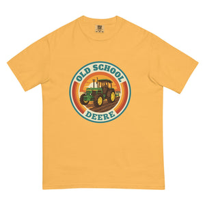 The Tractor Mugs Store Mustard / S John Deere 3350 OLD SCHOOL DEERE Retro | Unisex Premium T-shirt Quality Farmers Merch
