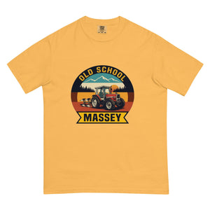 The Tractor Mugs Store Mustard / S Massey Ferguson 3075 OLD SCHOOL MASSEY Outdoor | Unisex Premium T-shirt Quality Farmers Merch