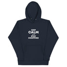 The Tractor Mugs Store Navy Blazer / S Keep Calm. Stay Choppin | Unisex Hoodie Quality Farmers Merch