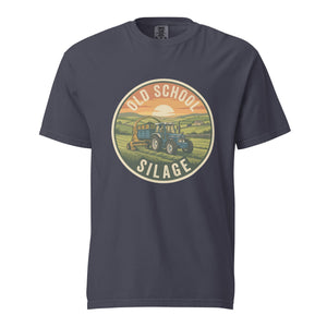The Tractor Mugs Store Navy / S Ford 7810 Old School Silage | Unisex Premium T-shirt Quality Farmers Merch