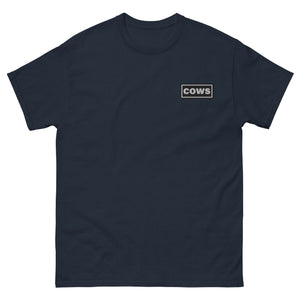 The Tractor Mugs Store Navy / S 'OASIS' Cows Unisex Classic Tee Quality Farmers Merch