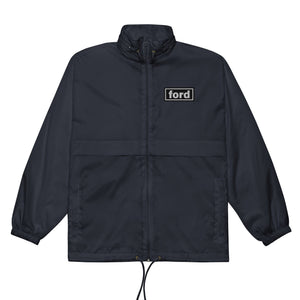 The Tractor Mugs Store Navy / S Oasis Style Ford Windbreaker | Unisex Embroidered Quality Farmers Merch