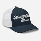 The Tractor Mugs Store Navy/ White New Holland Retro | 70's Trucker Cap Quality Farmers Merch