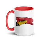 The Tractor Mugs Store New Holland 274 Square Baler | Mug with Color Inside Quality Farmers Merch
