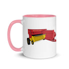 The Tractor Mugs Store New Holland 274 Square Baler | Mug with Color Inside Quality Farmers Merch