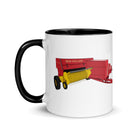 The Tractor Mugs Store New Holland 274 Square Baler | Mug with Color Inside Quality Farmers Merch