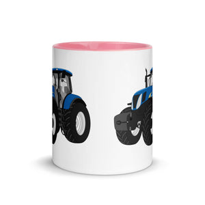 The Tractor Mugs Store New Holland 7040 | Mug with Color Inside Quality Farmers Merch