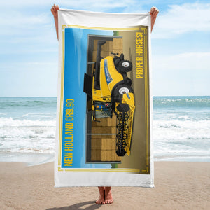 The Tractor Mugs Store New Holland CR9.90 PROPER HORSES! | Super Soft Towel Quality Farmers Merch