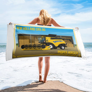 The Tractor Mugs Store New Holland CR9.90 PROPER HORSES! | Super Soft Towel Quality Farmers Merch