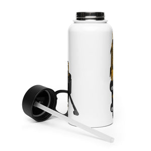 The Tractor Mugs Store New Holland CX 8060 Combine Harvester  | Stainless Steel Water Bottle Quality Farmers Merch
