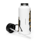 The Tractor Mugs Store New Holland CX 8060 Combine Harvester  | Stainless Steel Water Bottle Quality Farmers Merch