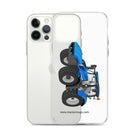 The Tractor Mugs Store New Holland T6 180 Methane | Clear Case for iPhone® Quality Farmers Merch