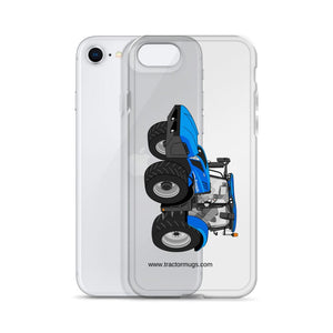The Tractor Mugs Store New Holland T6 180 Methane | Clear Case for iPhone® Quality Farmers Merch