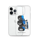 The Tractor Mugs Store New Holland T6 180 Methane | Clear Case for iPhone® Quality Farmers Merch