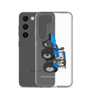 The Tractor Mugs Store New Holland T6 180 Methane | Clear Case for Samsung® Quality Farmers Merch