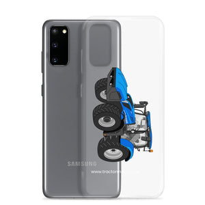 The Tractor Mugs Store New Holland T6 180 Methane | Clear Case for Samsung® Quality Farmers Merch